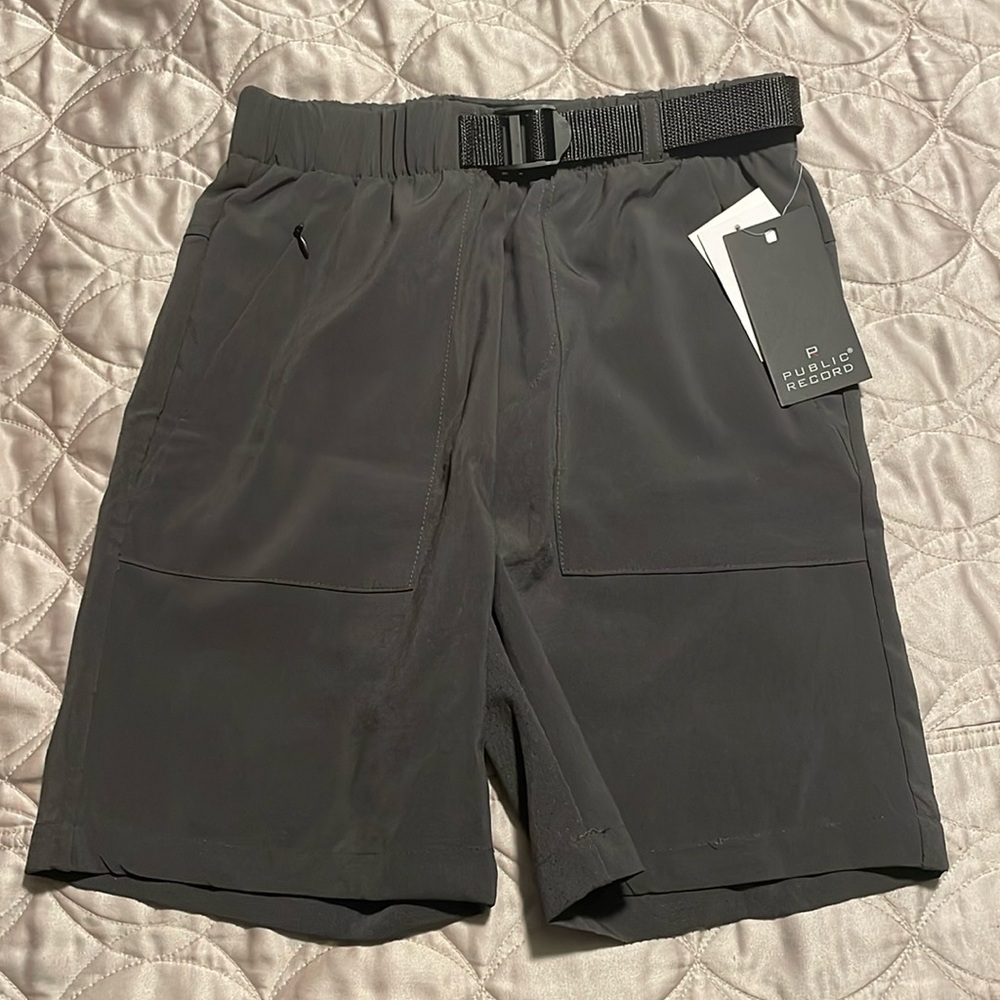 Boys gray shorts
